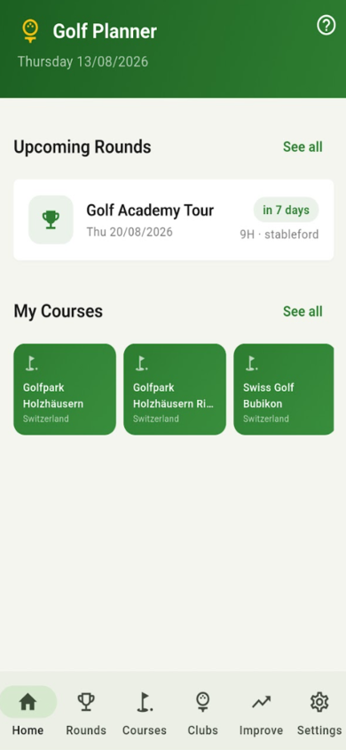Planner screenshot 1
