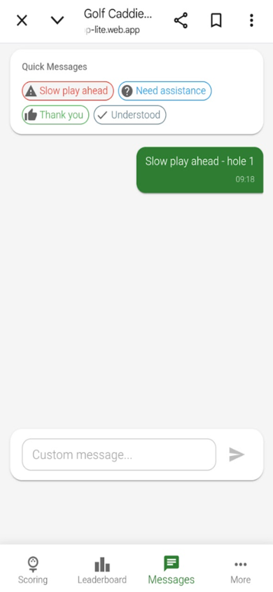 Tracker screenshot 2